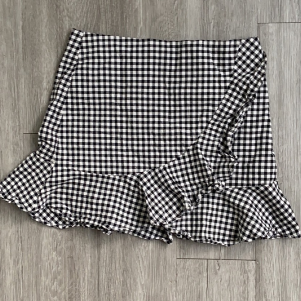 Forever21 plaid mini skirt